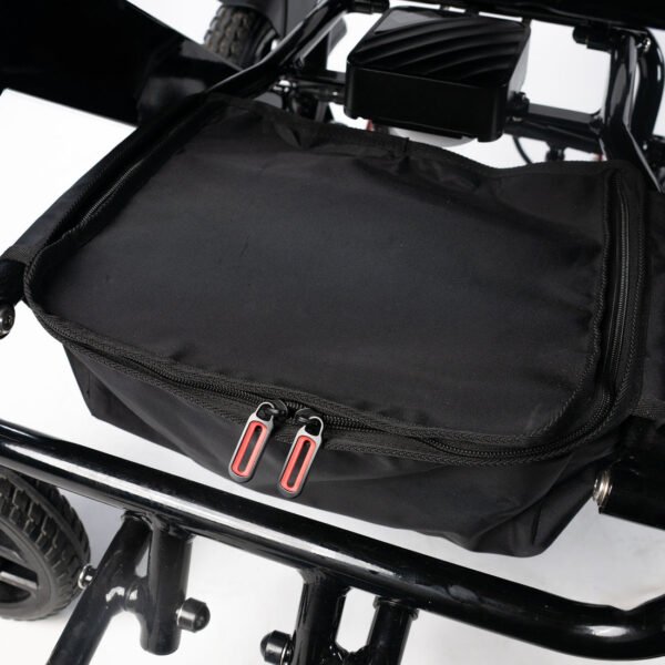 zippered-storage-bag-of-travel-buggy-city-2-plus-power-wheelchair-at-motion-care-mobility-in-vaughan