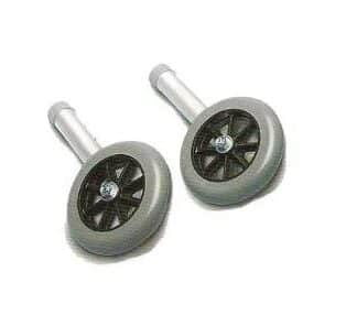 5in walker wheels by motion care mobility
