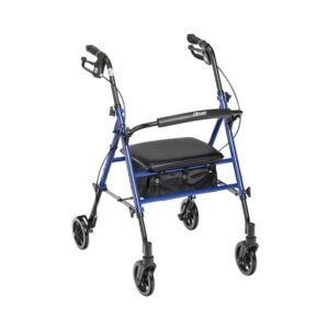 Adjustable Height Rollator, 6″ Casters by motion care mobility