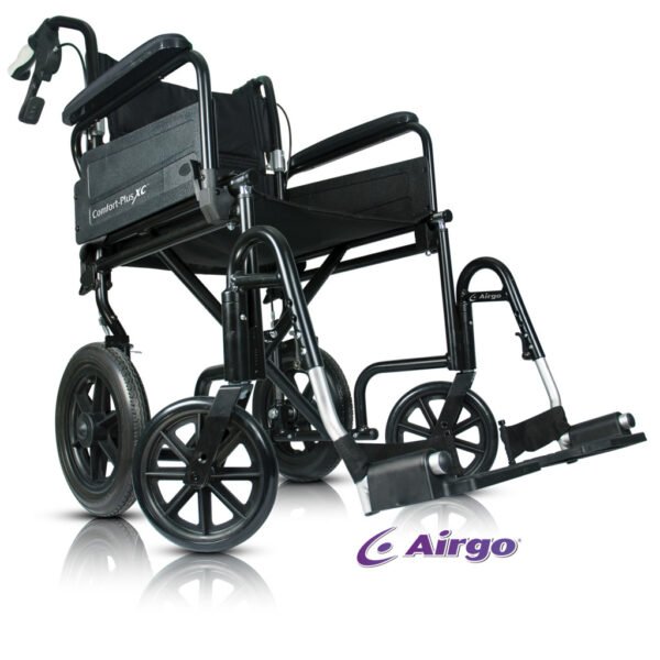 Airgo comfort plus XC Transport chair at motion care mobility in toronto, vaughan, concord gta