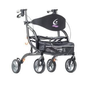 Airgo eXcursion XWD Lightweight Side-fold Rollator by motion care mobility