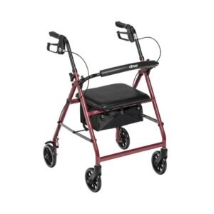 Aluminum Rollator, 6″ Casters by motion care mobility