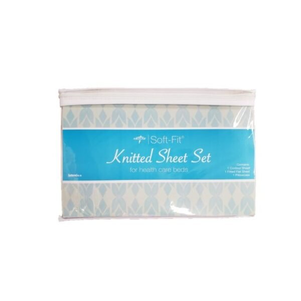 Knitted Sheet Set for Hospital Beds by Medline by motion care mobility