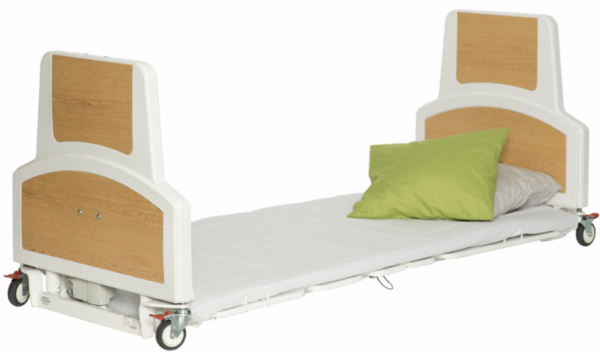 Human Care FloorLine LTC Ultra-Low Electric Bed by motion care mobility
