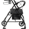 Drive Medical Aluminum Rollator side view