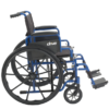 Drive Medical Blue Streak Wheelchair side view