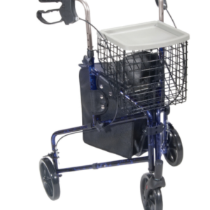 Drive Medical Deluxe 3 Wheel Aluminum Rollator by motion care mobility