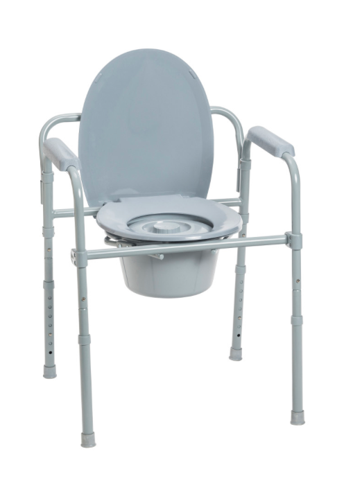 Drive Medical Bariatric Folding Commode by motion care mobility