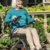 Drive Medical CarbonTouch Power Wheelchair side view