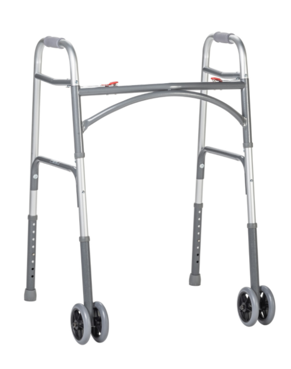 Drive Medical Bariatric Aluminum Folding Walker by motion care mobility