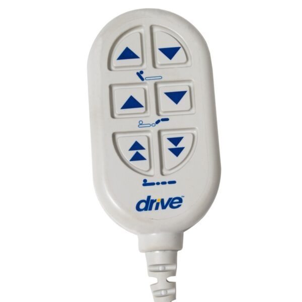 Drive Full Electric Low Height Homecare Bed hand control