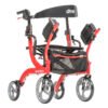 Drive Medical Nitro Duet Rollator and Transport Chair footrests