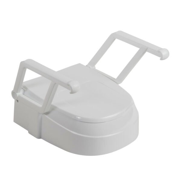 Drive Medical PreserveTech Universal Raised Toilet Seat side view