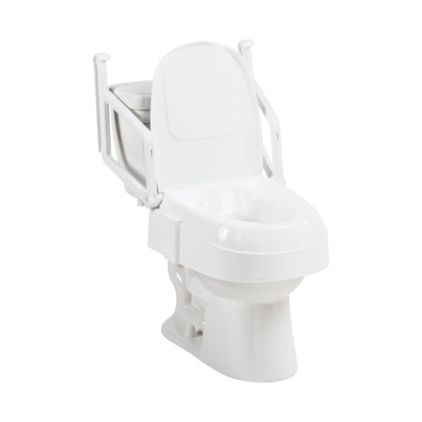 Drive Medical PreserveTech Universal Raised Toilet Seat removable armrests