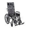 Drive Medical Silver Sport Recliner Wheelchair by motion care mobility