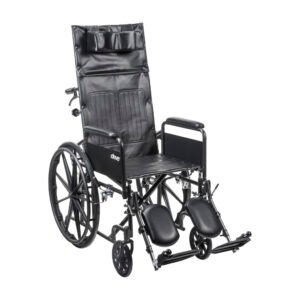Drive Medical Silver Sport Recliner Wheelchair by motion care mobility