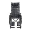 Drive Medical Silver Sport Recliner Wheelchair front view