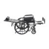 Drive Medical Silver Sport Recliner Wheelchair reclined position