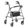 Drive Medical Steel Rollator with 6-Inch Wheels by motion care mobility
