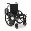 Medline Excel K4 Lightweight Wheelchair swing-back armrests