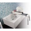 Drive Medical Folding Universal Sliding Transfer Bench bathtub setup