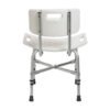 Drive Medical Bariatric Shower Chair rear view by Motion Care Mobility
