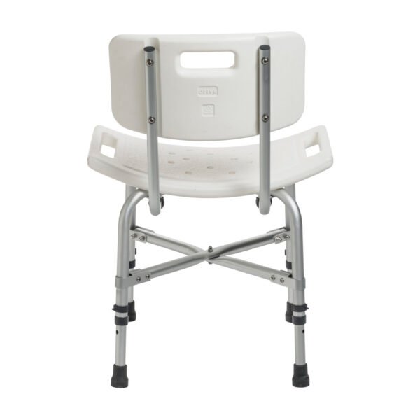 Drive Medical Bariatric Shower Chair rear view by Motion Care Mobility