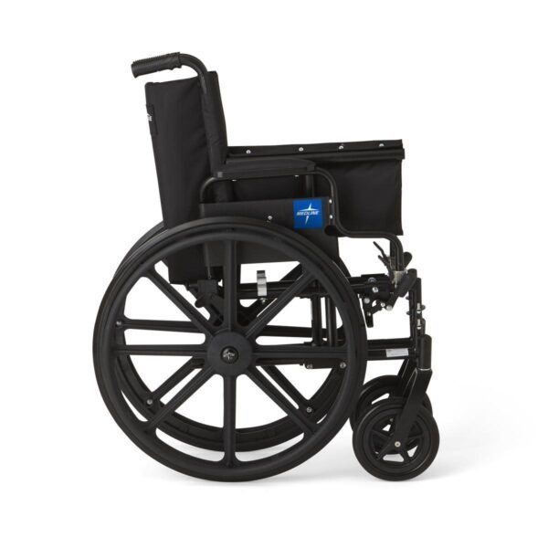 Medline Excel K4 Lightweight Wheelchair folded frame