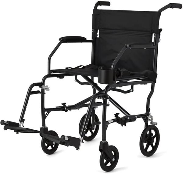 lightweight transport chair by motion care mobility