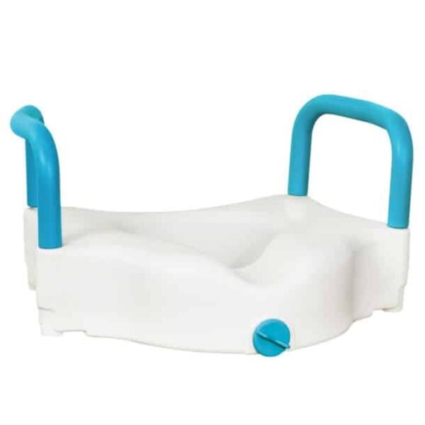 Aquasense 3-in-1 Contoured Raised Toilet Seat by motion care mobility