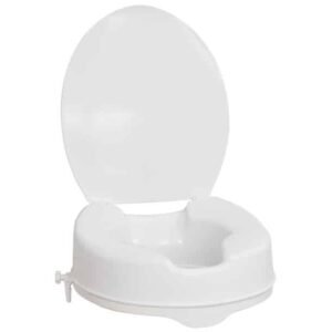 Raised Toilet Seat with Lid by motion care mobility