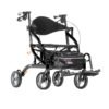 rollator transport chair by motion care mobility