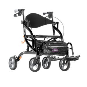 rollator transport chair by motion care mobility