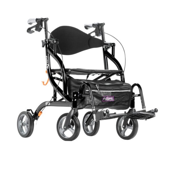 rollator transport chair by motion care mobility