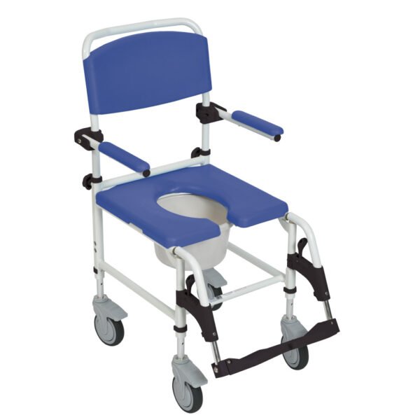 Aluminum-Shower-Commode-Transport-Chair-by-motion-care-mobility-in-toronto
