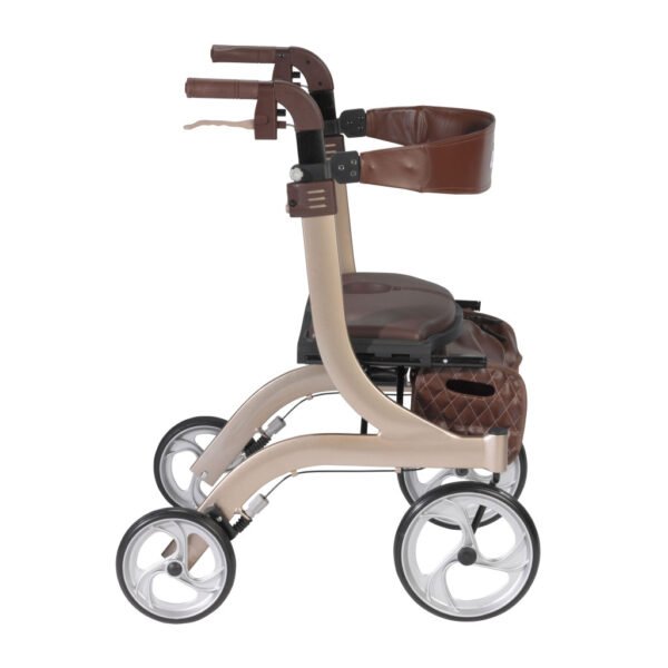 Drive-nitro-dlx-rollator-champagne-color-buy-at-motion-care-mobility-in-toronto