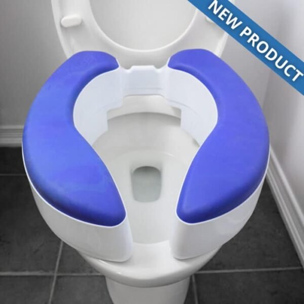 MOBB 4” Adjustable Raised Toilet Seat by motion care mobility