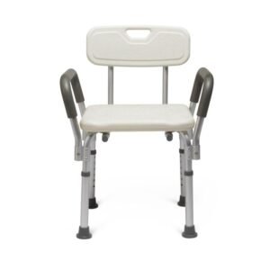 Medline Knockdown Bath Bench with Padded Arms by motion care mobility