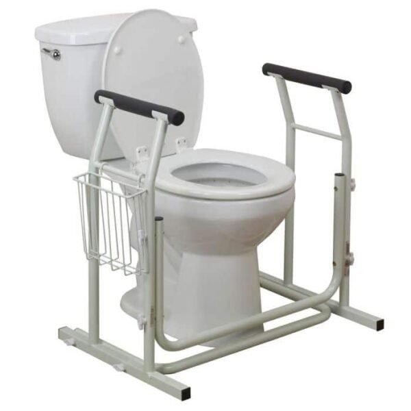 Free-standing Toilet Safety Rail by motion care mobility