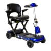 Drive-ZooMe-Auto-Flex-folding-travel-scooter-in-blue-unfolded-and-ready-to-ride