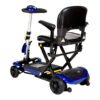 Senior-riding-the-ZooMe-Auto-Flex-folding-mobility-scooter-at-motion-care-mobility