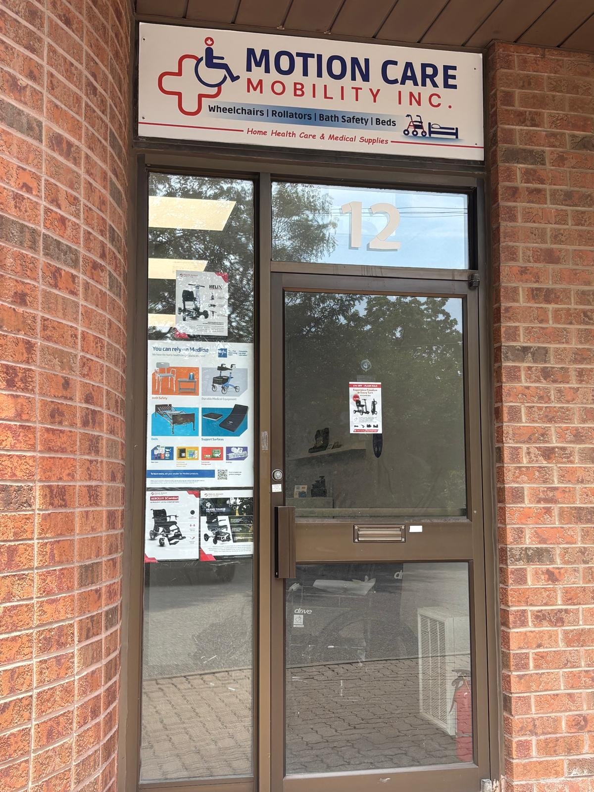 Motion Care Mobility family-owned mobility equipment dealer in Concord, Vaughan
