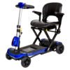 ZooMe-Auto-Flex-folding-scooter-padded-seat-with-adjustable-armrests